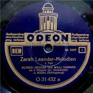 Alfred Hecker Und Willi Norman - Zarah Leander-Melodien download free