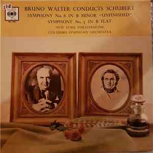 Bruno Walter Conducts Schubert, Columbia Symphony Orchestra, New York Philarmonic - Symphony No. 8 In B Minor "Unfinished" / Symphony No. 5 IN B Flat download free