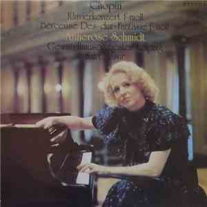 Chopin, Annerose Schmidt, Gewandhausorchester Leipzig, Kurt Masur - Klavierkonzert F-moll / Berceuse Des-dur / Fantaisie F-moll download free
