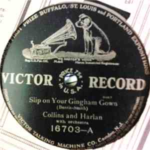 Collins And Harlan, That Girl Quartet - Slip On Your Gingham Gown / Honeymooning, Honey,, In Bombay download free