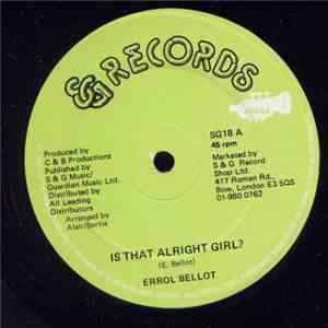 Errol Bellot - Is That Alright Girl? download free