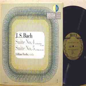 Lillian Fuchs, J. S. Bach - Suite No. 4 / Suite No. 5 download free