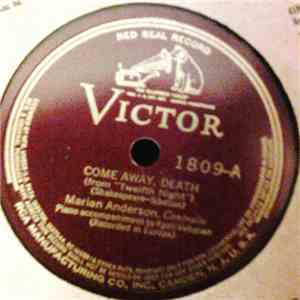 Marian Anderson - Come Away, Death / Laksin Mina Kesayona Kaymaan; Tuku Tuku Lampaitani download free