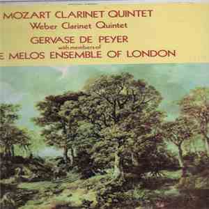 Mozart, Weber, Gervase de Peyer, Melos Ensemble Of London - Clarinet Quintet download free