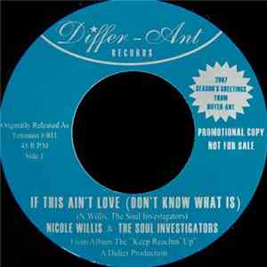 Nicole Willis & The Soul Investigators - If This Ain't Love (Don't Know What Is) download free