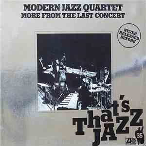 The Modern Jazz Quartet - More From The Last Concert download free