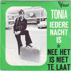 Tonia  - Iedere Nacht Is / Nee Het Is Niet Te Laat download free