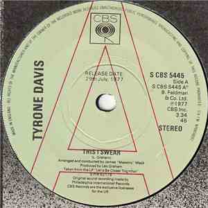 Tyrone Davis - This I Swear download free